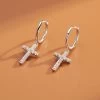 ICEEX Diamond Cross Earrings -Iceex product image 1822051827