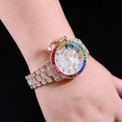 ICEEX Rainbow Baguette Watch -Iceex product image 1832420447