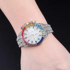 ICEEX Rainbow Baguette Watch -Iceex product image 1832420449