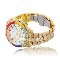 ICEEX Rainbow Baguette Watch -Iceex product image 1832420455