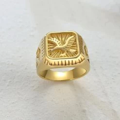 ICEEX 18k Gold Eagle Ring -Iceex product image 1863347902