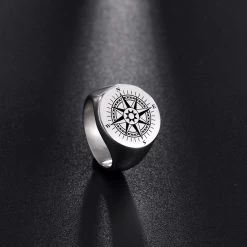 ICEEX Retro Compass Ring 7 ICEEX Retro Compass Ring -Iceex product image 1877999769