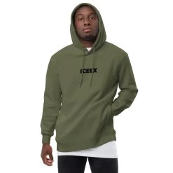ICEEX ICEEX Designer Hoodie -Iceex unisex fashion hoodie army front 2 63684c4858c50