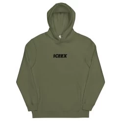 ICEEX ICEEX Designer Hoodie -Iceex unisex fashion hoodie army front 63684c485aec7
