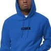 ICEEX ICEEX Designer Hoodie -Iceex unisex fashion hoodie royal blue zoomed in 2 63684c4857d2f