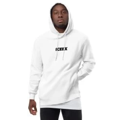 ICEEX ICEEX Designer Hoodie -Iceex unisex fashion hoodie white front 2 63684c4859c84