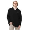 ICEEX ICEEX's Official Pullover Zip Up Shirt (Unisex) -Iceex unisex fleece pullover black front 651635aa064a8